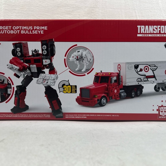 Transformers Hasbro Target Optimus Prime & Autobot Bullseye!  Target Exclusive! - Picture 4 of 5